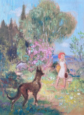 Dessin Ancien Original Pierre