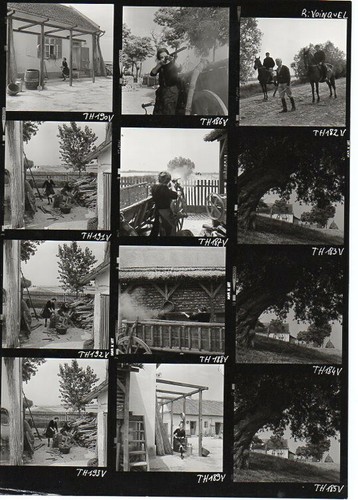 Planche contact tirage