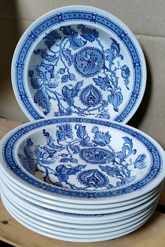 Assiettes creuses anglaise - 10,