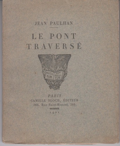 Jean paulhan pont - paulhan,, le