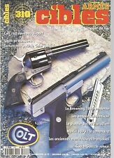 CIBLES N°310 COLT / BROWNING 1885 MODERNE/KALASHNIKOV/PISTOLET BUL M-5 ISRAELIEN