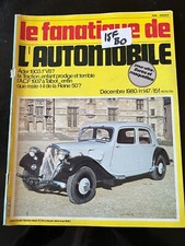 Le Fanatique de l'Automobile n°147 du 12/1980; La traction, enfant prodige et te