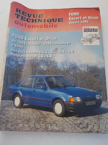 Revue technique ford escort - technique,