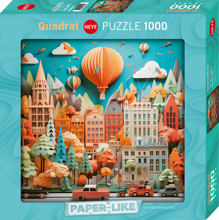 Puzzle heye paper - -,
