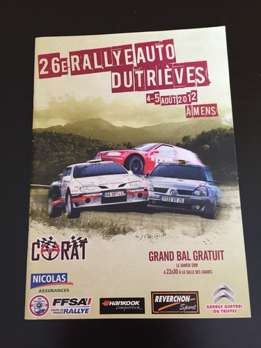 Programme officiel rallye - officiel, du