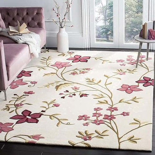 Tapis touffeté moderne épais