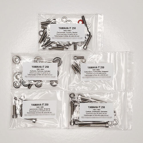 Yamaha 250 1981 1983 - 1981-1983, kit