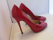 JIMMY CHOO London Escarpins à bout ouvert chaussures souliers Pointure 38,5 