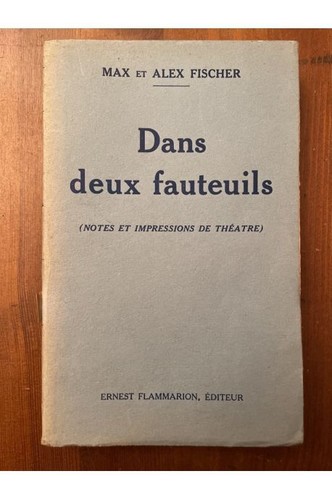 Dans deux fauteuils notes - deux, (notes