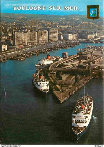 Carte postale boulogne - carte,