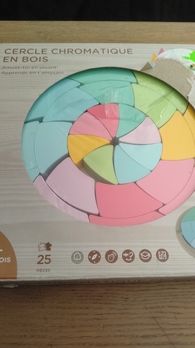 Puzzle traditionnel cercle