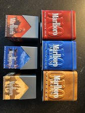 Lots Boites en métal plastique Carton Pour paquets cigarettes Marlboro