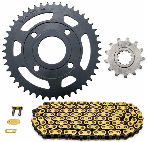 Kit chaine moto - chaine,