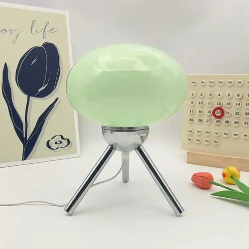 Lampe champignon verre - lampe,
