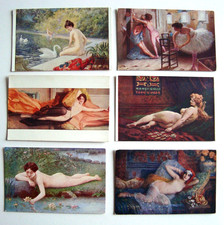 6 CPA / Peinture ( Salon Paris