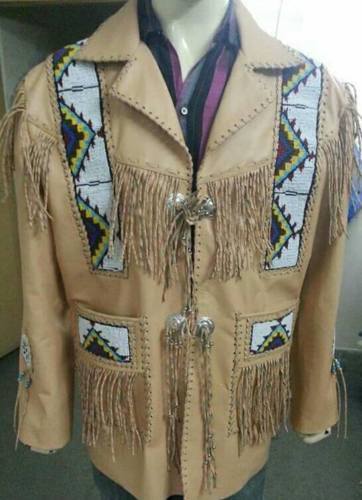 Hommes beige cuir - beige, de
