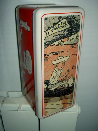 Grande boite métal tintin et - "tintin,