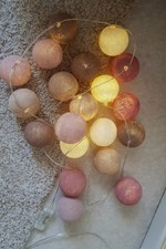 Guirlande boules lumineuse multicolore