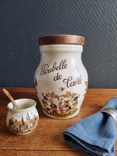 Poubelle table vintage - poubelle, de