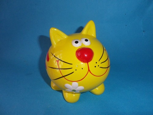 Tirelire chat 11cm - chat, h