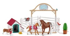SCHLEICH - Figurine et accessoires de l'univers HORSE CLUB - Chevaux invités ...
