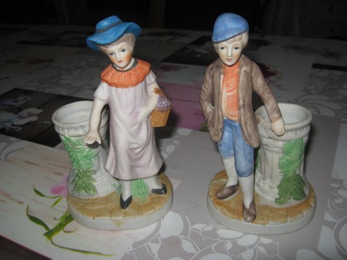 Anciens vases figurines - figurines, en