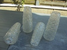 4 anciens Globes de Lustre