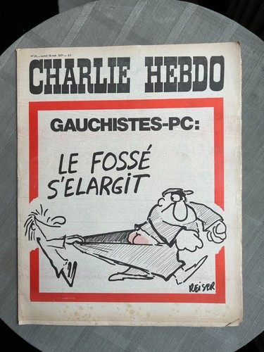 Charlie hebdo may - hebdo, no.