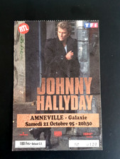 billet  ticket concert Johnny