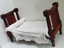 LIT DE POUPÉE ANCIEN XIX°