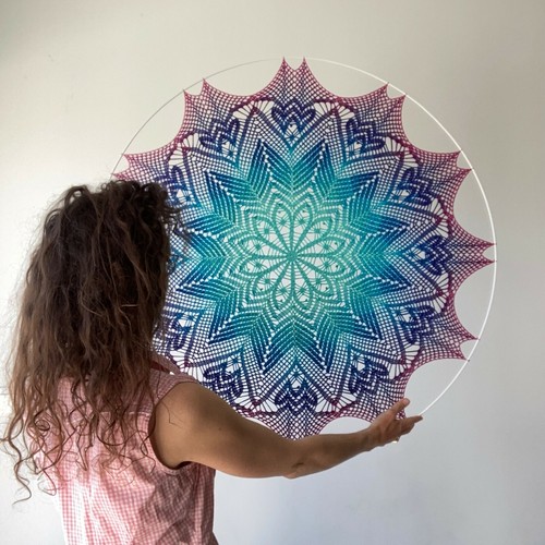 Mandala architecte 90cm - mandala,