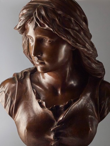 Grand buste bronze - buste, e