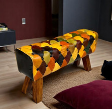 Cuir Entrée Voie Banc, Moderne Dîner Banc, Entrée Banc, Salon Style Sièges