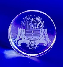 Presse papier en cristal de