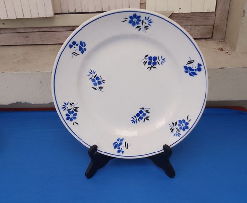 Plat rond service ancien - rond,