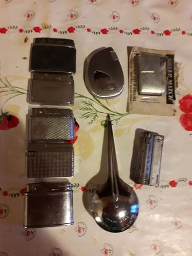 Lot briquets silver match - lot,
