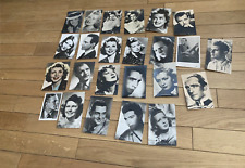 LOT 24 CP VERITABLE PHOTO HARCOURT PIAZ ACTEURS COMEDIENS ANNEE 40-50