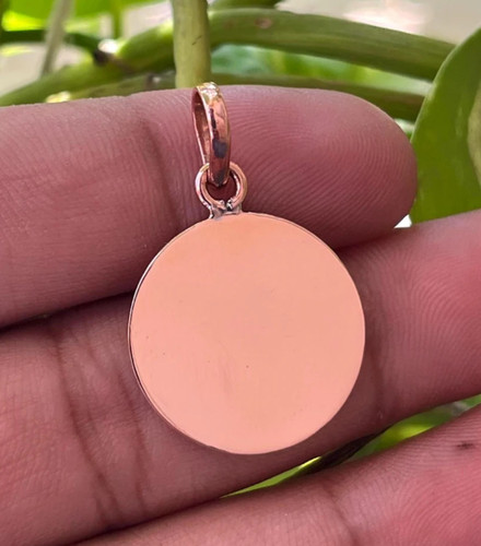 Médaillon pendentif cercle - 1,