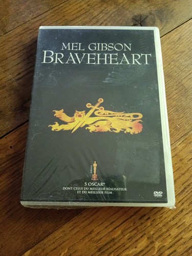 Dvd braveheart avec mel gibson - dvd,