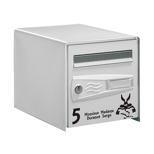 Sticker autocollant boite - boite, aux