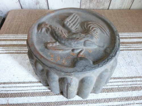 Ancien moule gâteau fer - moule, en