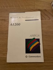 Commodore Amiga 1200 A1200 manuel d’utilisation français 
