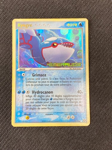 Carte pokémon kyogre - pokémon,