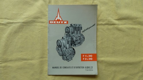 Moteur deutz 310 et f - f,