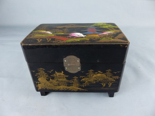Vintage boite bijoux - boite, a