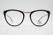 Lunettes BLOOMDALE BD 587 Noir Or Ovale Monture De Lunettes Neuve