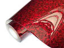 Forgée Carbone 3D Rouge Film Auto Brillant Forgé Farbwechselfolie 22€/M ²