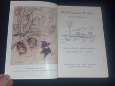 Le Vent Dans Les Saules Kenneth Graham Arthur Rackham Illus. 97E Édition 1950