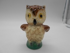 RAVISSANTE FIGURINE  HIBOU / CHOUETTE  EN PORCELAINE ALLEMANDE GOEBEL