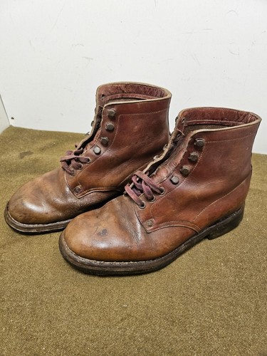 Brodequins cuir travail - cuir,